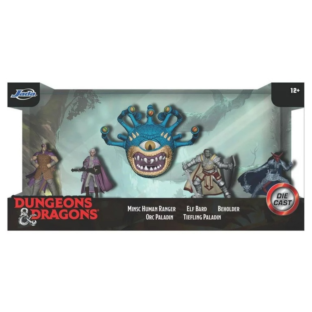 🆕 Dungeons & Dragons 1.65" Die-Cast Collectible Figures 5-Pack